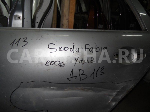 Дверь Skoda Fabia I (1999—2004) Skoda Fabia оригинальный номер 6Y9833051