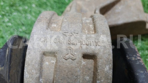 Подушка (опора) двигателя левая Chery QQ6 2008 Chery QQ6 (S21) оригинальный номер S211001110