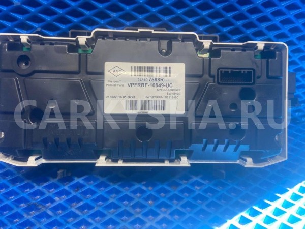 Панель приборов Renault Kaptur I (2016—2020) Renault 16 оригинальный номер 248107588