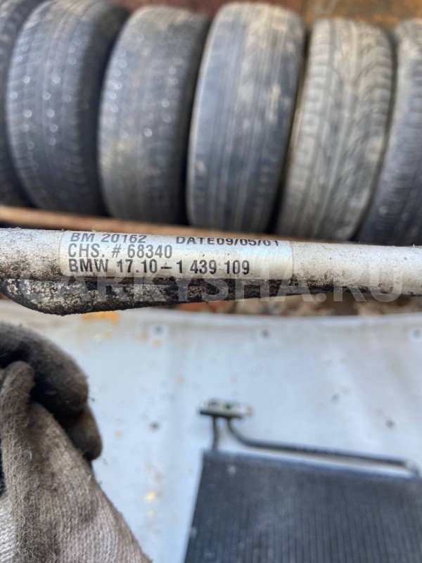 Радиатор гидроусилителя BMW X5 E53 (1999—2003) BMW X5 оригинальный номер 17.10-1 439 109