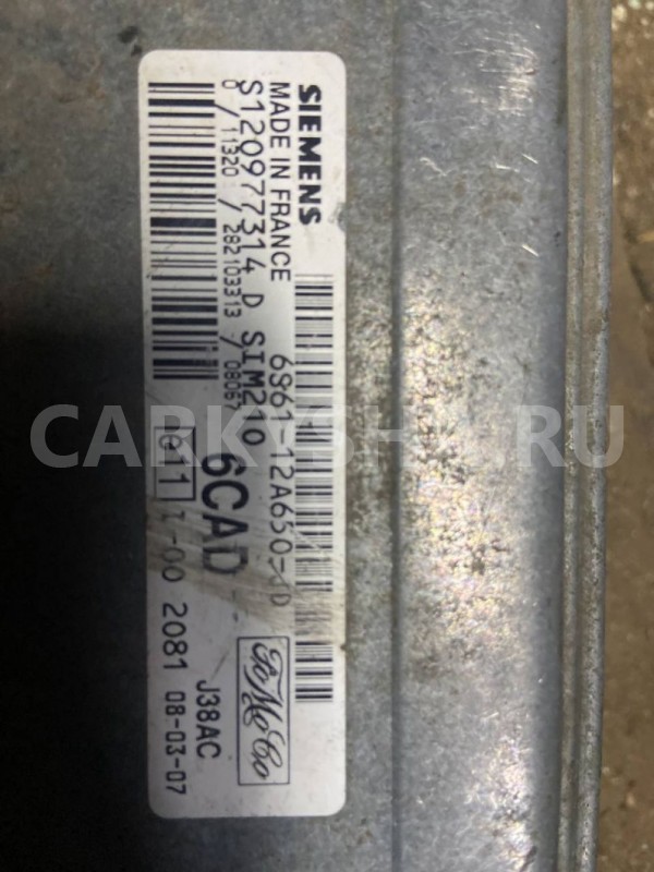 Эбу Ford Fusion I рестайлинг (2005—2012) Ford Fusion оригинальный номер S120977314