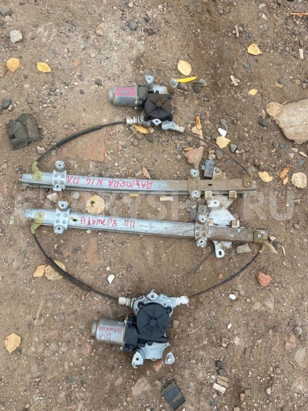 Стеклоподъемник Nissan Almera N16 рестайлинг (2002—2006) Nissan Almera оригинальный номер 807314M700