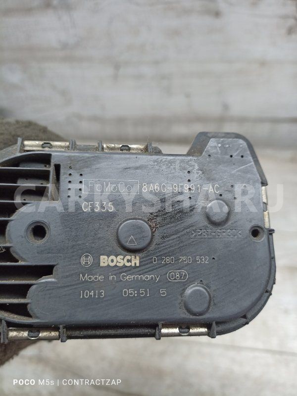 Дроссельная заслонка Ford Fusion I рестайлинг (2005—2012) Ford Fusion оригинальный номер 8a6g9f991ac