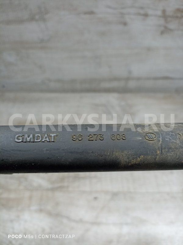 Тройник системы охлаждения Chevrolet Aveo I рестайлинг (2006—2012) Chevrolet Aveo оригинальный номер 96273608