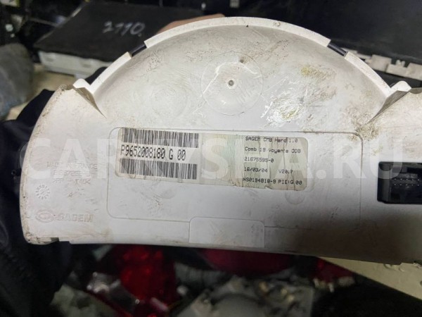 Панель приборов Citroen C3 I (2002—2006) Citroen C3 оригинальный номер P9652008180g00