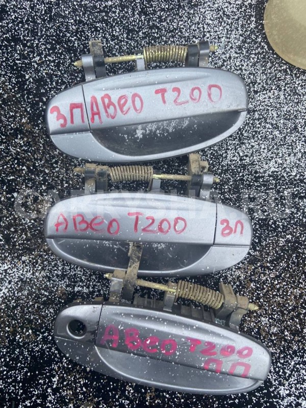 Ручка двери наружная Chevrolet Aveo I (2003—2008) Chevrolet Aveo оригинальный номер 96410184