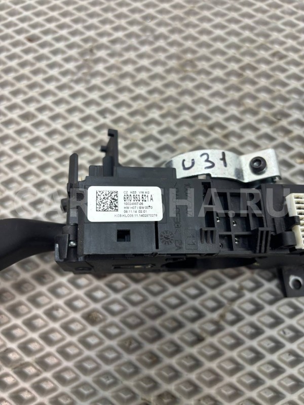 переключатель подрулевой (стрекоза) Skoda Fabia оригинальный номер 6R0953521A