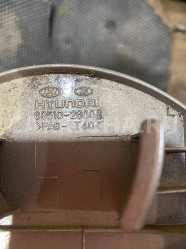 Лючок бензобака Hyundai Santa Fe I (2000—2012) Hyundai Santa Fe оригинальный номер 6951026002