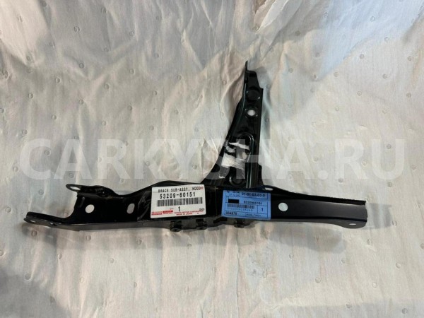 Кронштейн замка капота Toyota Land Cruiser Prado 150 Series Рестайлинг оригинальный номер 53209-60151