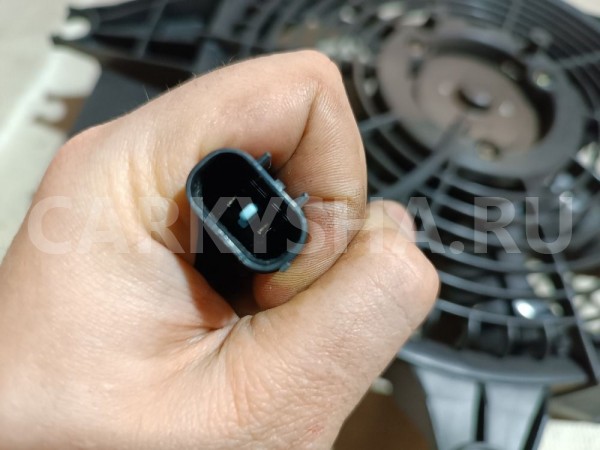 Вентилятор кондиционера Hyundai Santa Fe оригинальный номер 9773026150