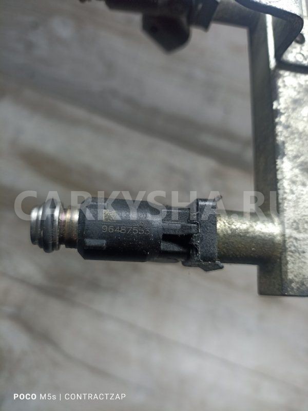 Топливная рейка Chevrolet Aveo I рестайлинг (2006—2012) Chevrolet Aveo оригинальный номер 96487553