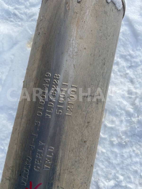 Глушитель Geely MK I (2006—2013) Geely MK оригинальный номер 01601449