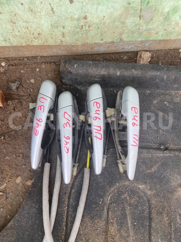 Ручка двери наружная BMW 3 серия E46 рестайлинг (2001—2006) BMW 3er оригинальный номер 51218216121, 51218253454, 51217002272