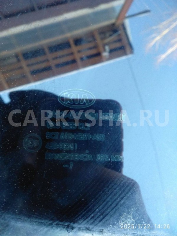 Стекло двери задней левой Kia Ceed ED (2006—2010) Kia Cee'd оригинальный номер 834211H000