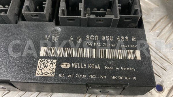 Блок комфорта Volkswagen Passat B6 Superb Skoda Volkswagen Passat оригинальный номер 3c0959433r