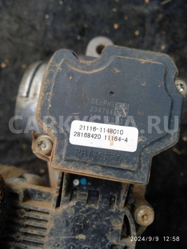 Дроссельная заслонка ВАЗ (LADA) Priora I (2007—2013) ВАЗ (Lada) Priora оригинальный номер 21116-1148010