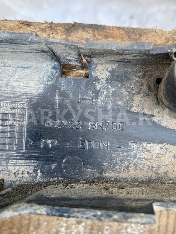 кронштейн бампера Nissan Almera N16 рестайлинг (2002—2006) Nissan Almera оригинальный номер 62222bn700