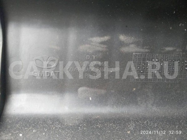 Накладка багажника Chevrolet Aveo I (2003—2008) Chevrolet Aveo оригинальный номер 96537365